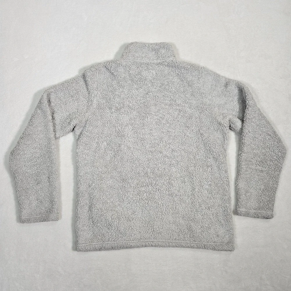 Patagonia Jacket Girls XXL 16-18 White Los Gatos 1/4 Zip Sherpa Fleece‎ Gorpcore